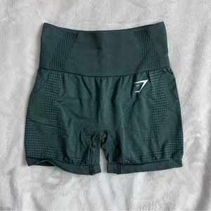 GYMSHARK Vital 2.0 Seamless Shorts – Dark Green Marl